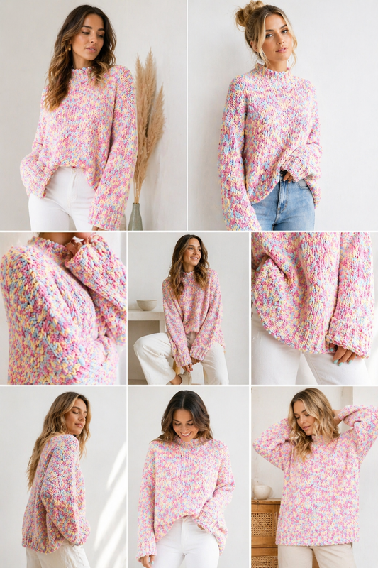 Chaleco Jaspeado Colores